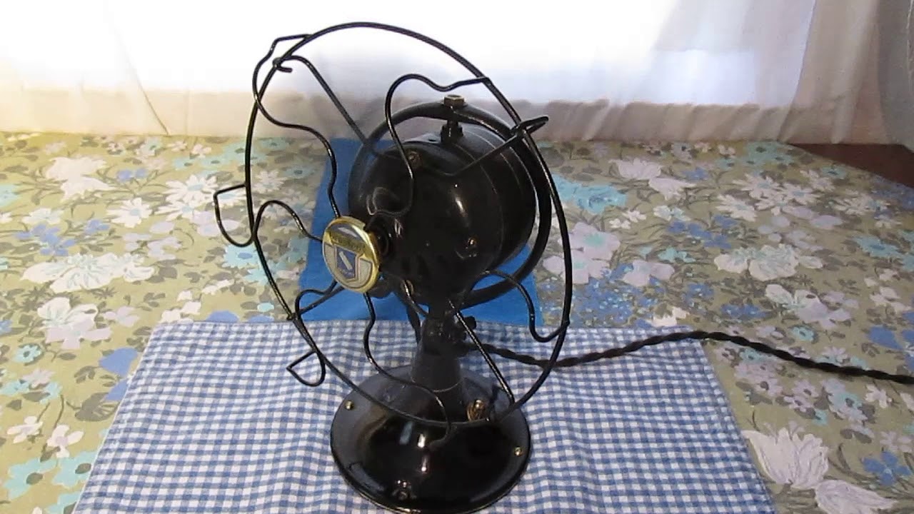 1931 8 inch Graybar vintage electric fan YouTube