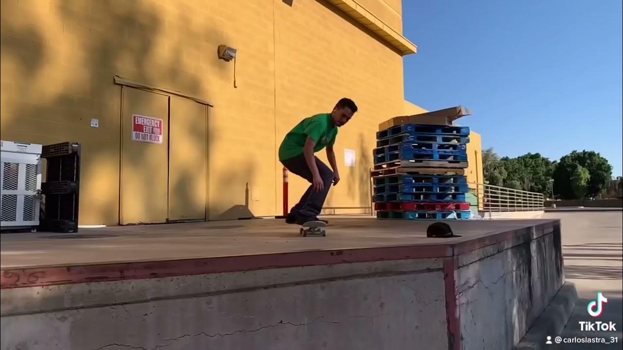 Skating my old loading dock in 1hr YouTube