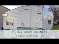 Vintage Camper Remodel: Shasta Compact Tour