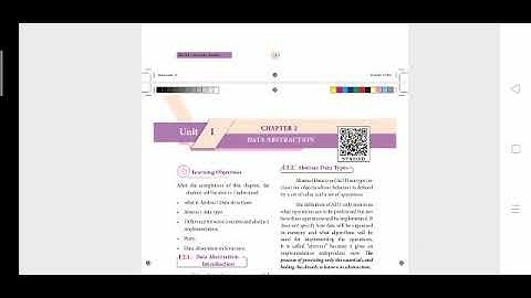 12th CS chapter2 (part 1)  Data Abstraction