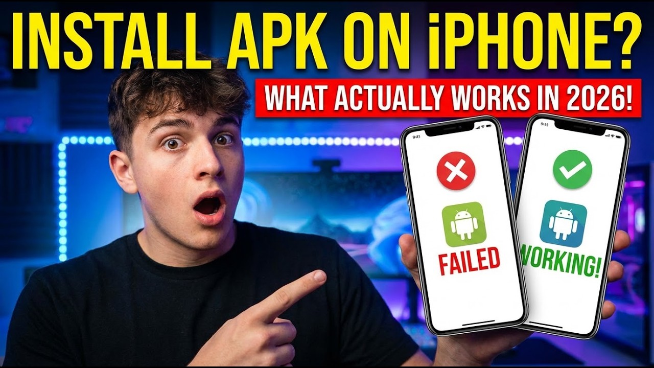 How to Install APK on iPhone? (What Actually Works in 2026) - YouTube