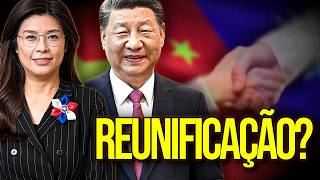 CHINA E TAIWAN PERTO DA REUNIFICAÇÃO — XI JINPING ELEVA A PRESSÃO