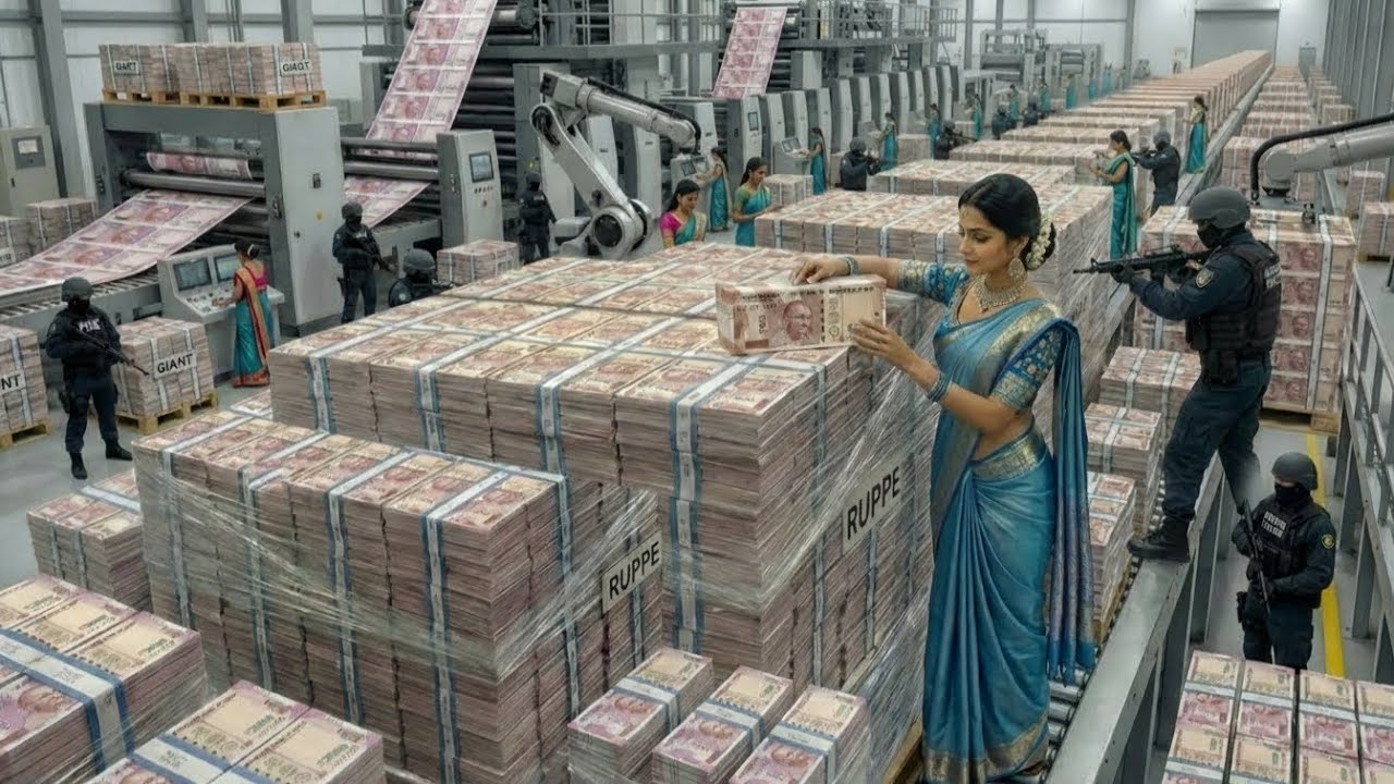 Inside the Indian Rupee Factory: How India Produces Its National Currency (Full Process) #3