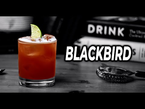 The Blackbird Cocktail | Booze On The Rocks