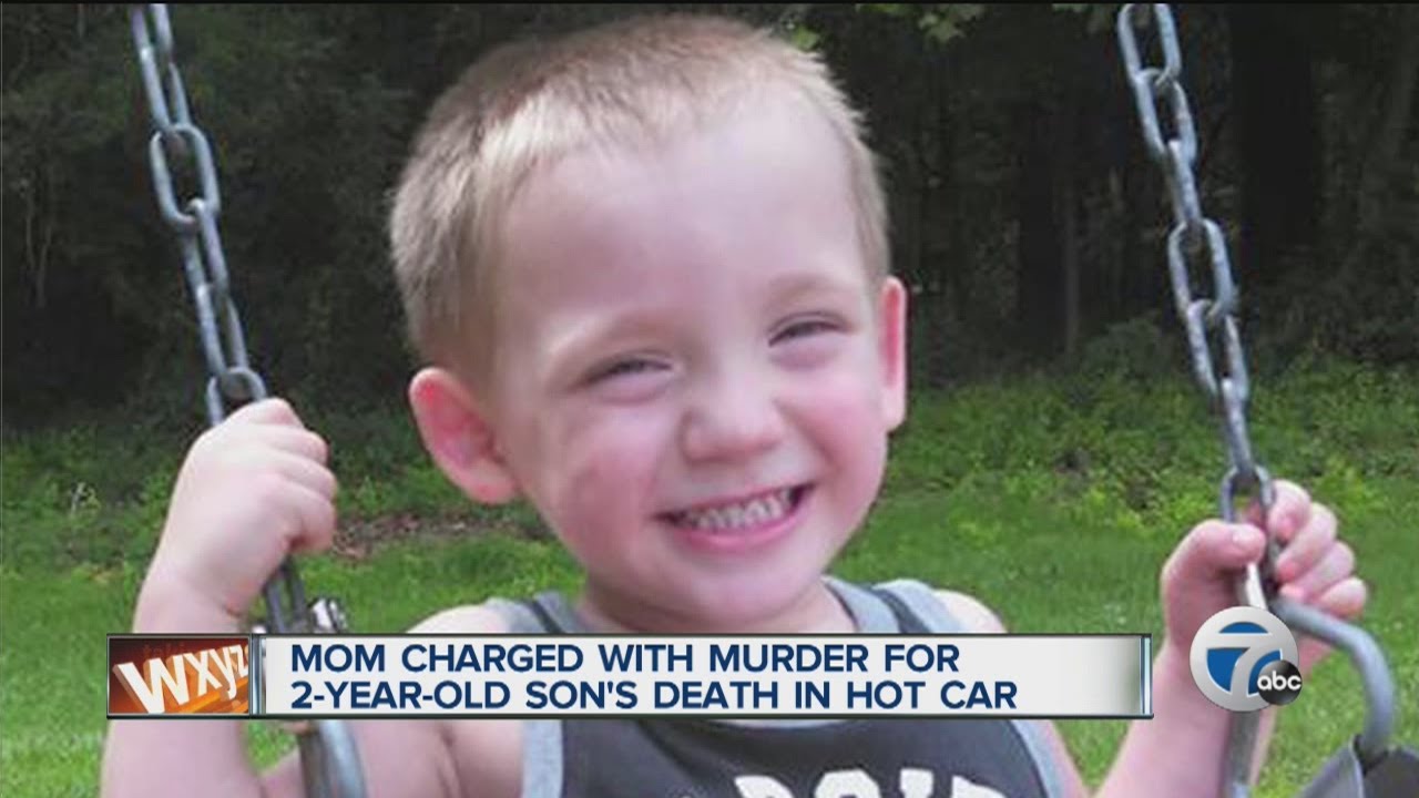 Mom charged with murder for 2-year-old son's death in hot car - YouTube