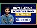 How to kick someone from a Discord group chat on mobile [FULL GUIDE]