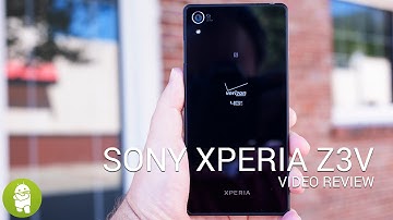 Verizon Sony Xperia Z3v video review