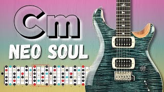 Inspiring NEO SOUL Smooth Jazz Guitar Backing Track in Cm