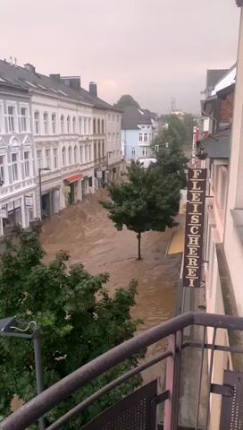 Hochwasser in Eschweiler 15.07.2021