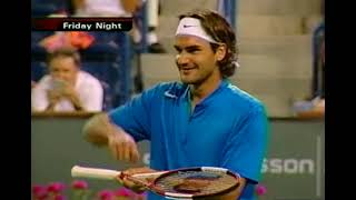 Federer vs. Fish - Indian Wells 2005 R2