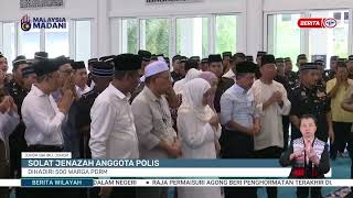 18 MEI 2024 - BERITA WILAYAH- SOLAT JENAZAH ANGGOTA POLIS DIHADIRI 500 WARGA PDRM