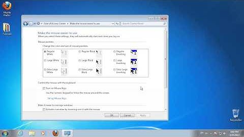 How to Move the Mouse Cursor With the Keyboard