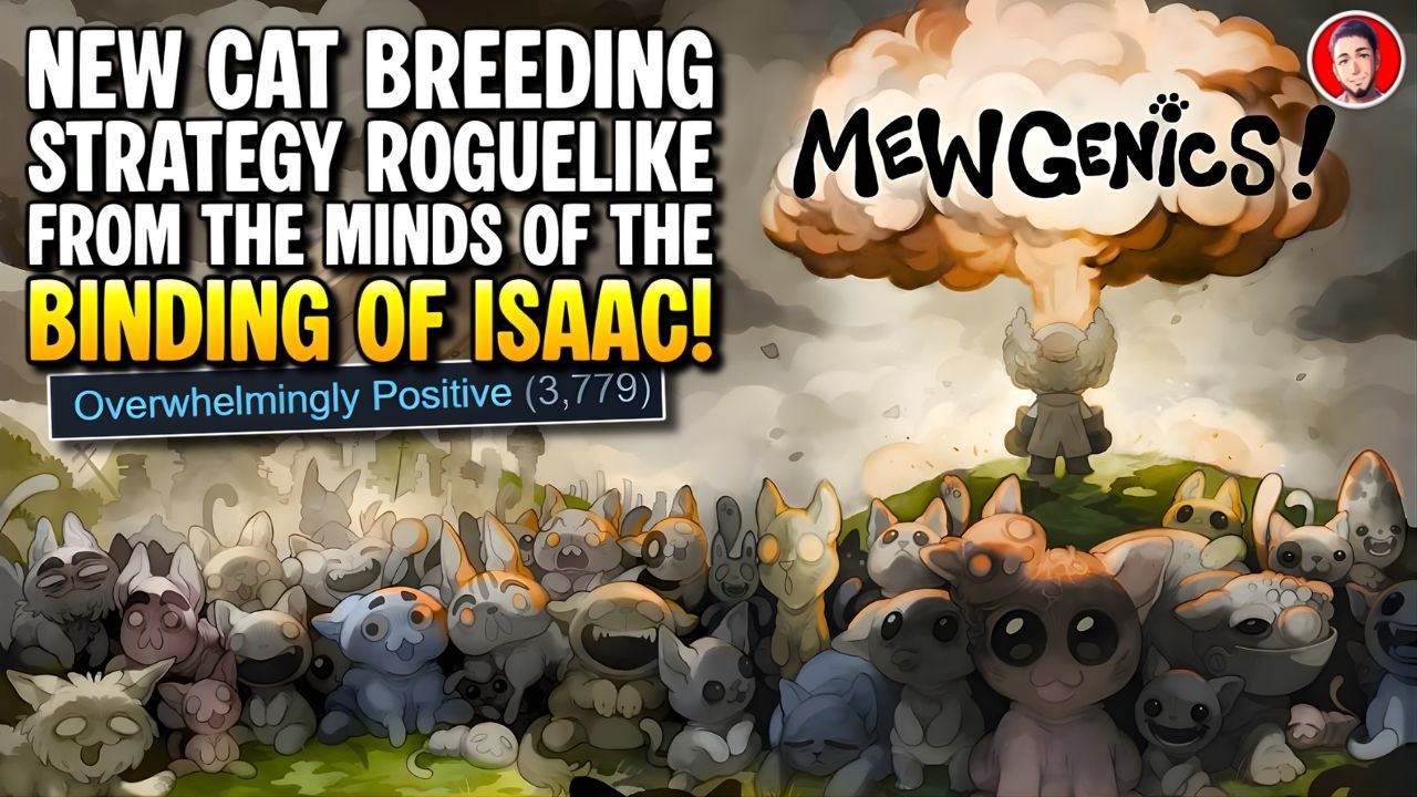 OUTSTANDING New Cat Breeding Strategy Roguelike from the Minds behind The Binding of Isaac!