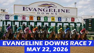 Evangeline Downs Race 7 - May 22, 2026 - Replay - Horse Race