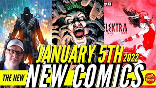 NEW COMIC BOOKS RELEASING JANUARY 5TH 2022 MARVEL COMICS & DC COMICS PREVIEWS COMING OUT THIS WEEK