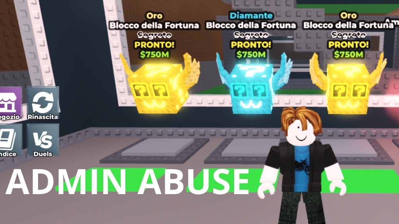 UN ADMIN ABUSE INCREDIBILE 2 BRAINROT DA PIU DI 30M *OMG* STEAL A BRAINROT Roblox ITA