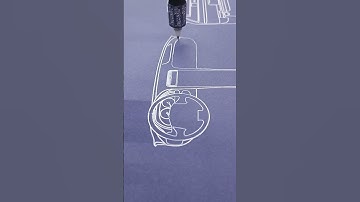 Project 0029 ready for future release #PlotterASMR #BlueprintArt  #MechanicalDrawing  #CarBlueprints