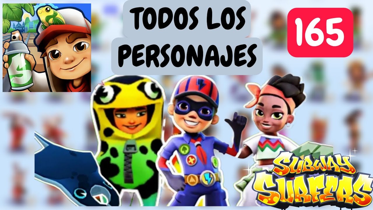 TODOS LOS PERSONAJES DESBLOQUEADOS - SUBWAY SURFERS EDINBURGH 2023. 