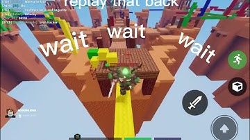 found a hacker on roblox bedwars @TanqR @Waike  please ban