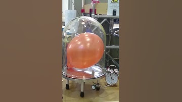 Wow! What happens to this balloon in a vaccum is mad!
