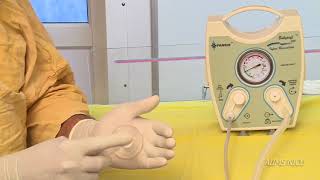 Use of T piece resuscitator