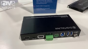 ISE 2019: Liberty AV Previews Digitalinx 2x1 Switcher with USB Hub