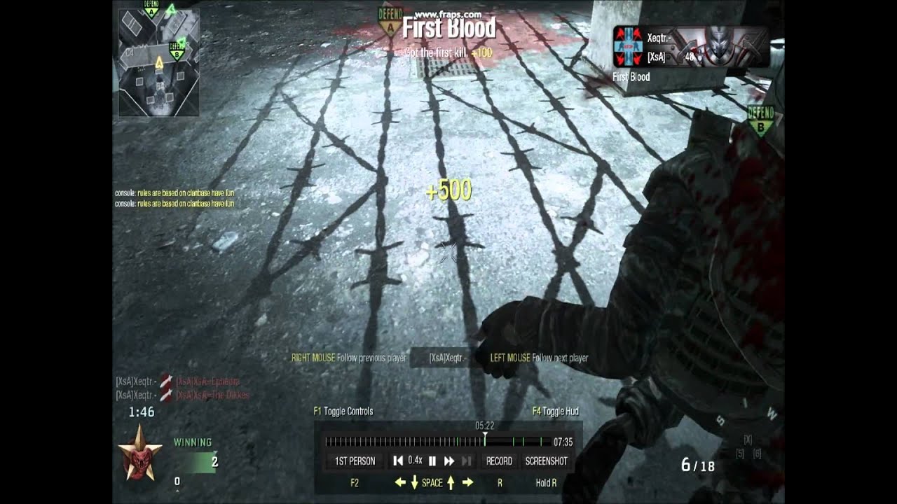 Cod Fly Backstab double backstab CoD BO ( =XsA= Xeqtr.-) - YouTube