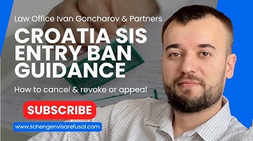 Croatia Schengen Ban? How to Access and Delete SIS Alert