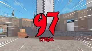 97 Streak In Roblox KAT...
