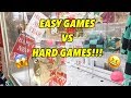 EASY GAMES VS HARD GAMES!!!