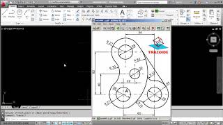 Autocad  Dibujo técnico 2d  Pieza 2d