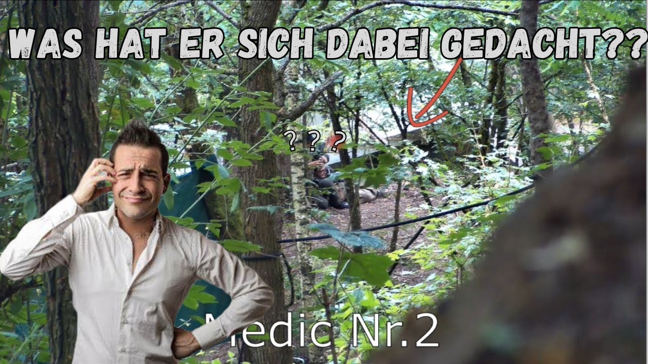 Was hat sich dieser Airsoftspieler dabei gedacht?