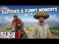 Rdr2 funny moments  glitches bloopers 3