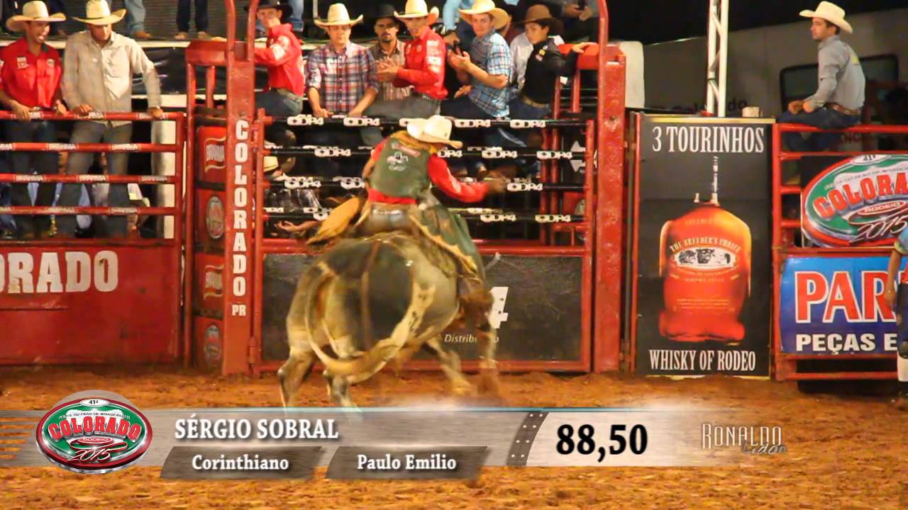 Rodeio de Colorado 2015 - MELHORES MONTARIAS / SEMI FINAL horseshoe bend