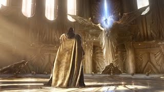 DIABLO 3 Tyrael Enters High Heaven Scene Cinematic 4K