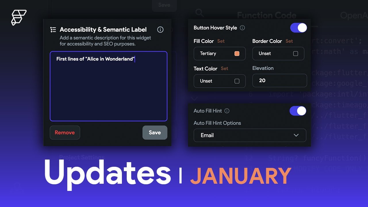 FlutterFlow Product Updates | January 19th, 2023 - YouTube