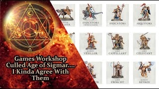 Games Workshop Culled Age of Sigmar.... I Kinda Agree With Them