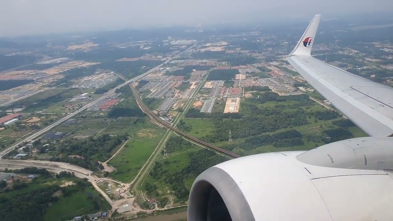 Malaysia Airlines | Boeing 737-800 | Kuala Lumpur - Penang | Taxi, Takeoff and Landing