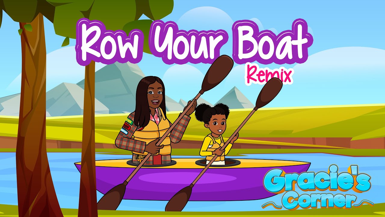 Row Row Row Your Boat Remix | Featuring Big Freedia | Gracie’s Corner Kids Songs + Nursery Rhymes