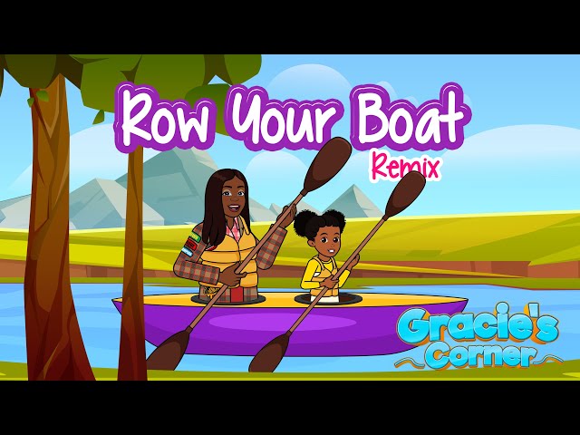 Row Row Row Your Boat Remix | Featuring Big Freedia | Gracie’s Corner Kids Songs + Nursery Rhymes class=