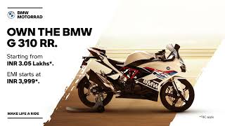 All New G 310 RR | Exclusive Offers | BMW Motorrad India