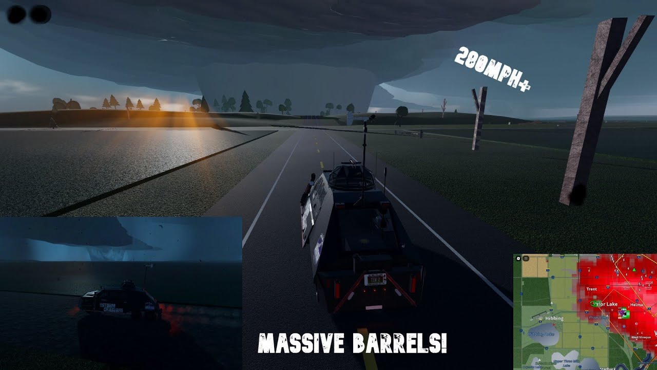 The Day of the Double-Barreled Tornadoes - Twisted Roblox - YouTube