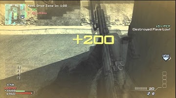 MW3 Airdrop Trap Multi Kill in Drop Zone!!!