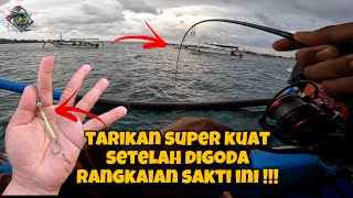 ‼️POWERFUL SERIES‼️ FEROCIOUS STRIKE OF PREDATOR FISH AT BENOA SPOT | FISHING IN BALI