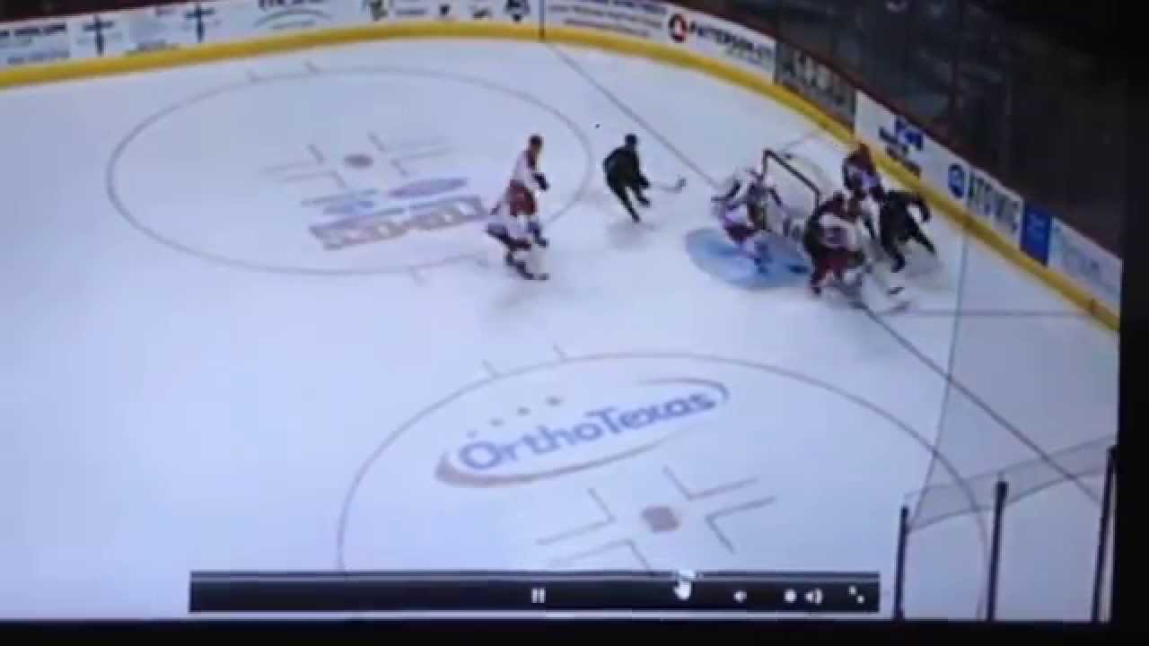 Nick Grasso QC Mallards #27 D game 7 goal vs Allen