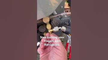 Valve core depressor.