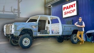 Dropping Off My Truck To Be Painted! | Long Bed Larry Ep. 27