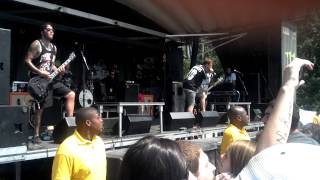 The Ghost Inside- Shiner live at Warped tour in Cuyahoga Falls Ohio