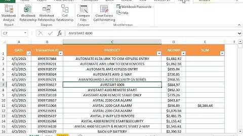 Use the Inquire Add-in to print a relationship diagram for the workbook. Then close the diagram...