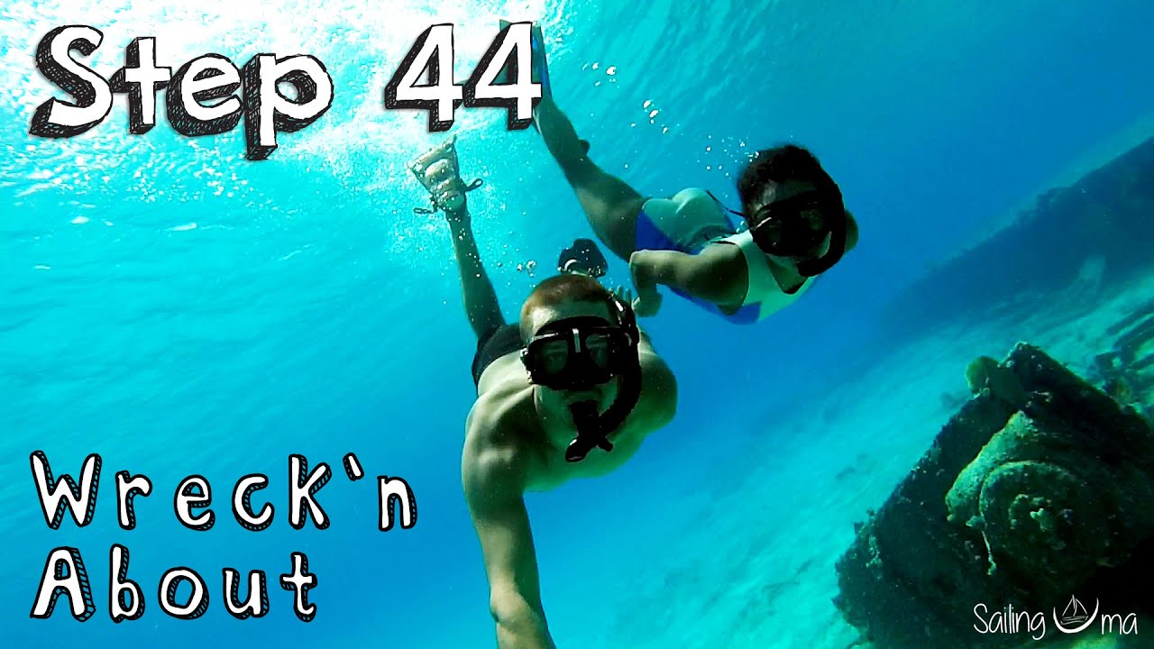 Wreck diving in the Bahamas— Sailing Uma [Step 44]
